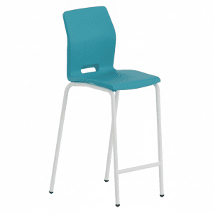 Taburete fijo con carcasa modelo Slim F